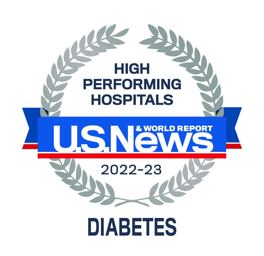 US News High Performing Diabetes ad 